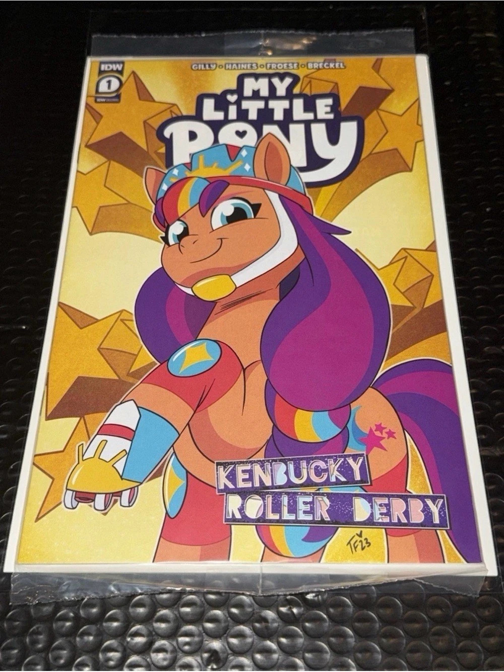 IDW My Little Pony: Kenbucky Roller Derby Comic Book Sealed New Poly-Bagged